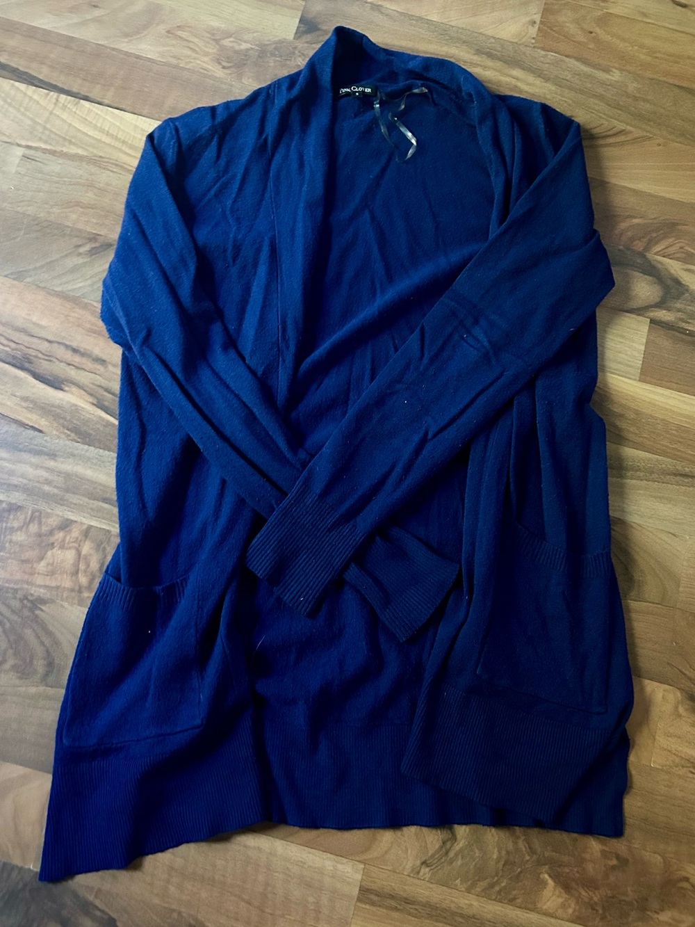 Navy blue cardigan